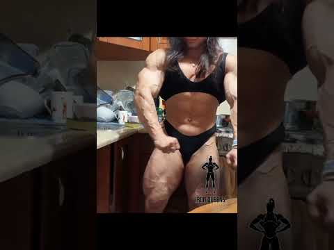 Anastasia Leonova Iron Queen Muscle Huge Lady! Watch!
