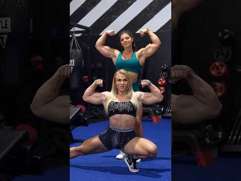 🇸🇪 Swedish muscle mommy’s | Ida Bergfoth & Samantha Jerring #bodybuilding #fitness #shorts