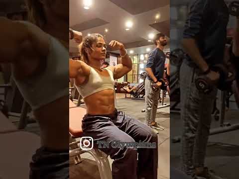 Female bodybuilder Supritya Transformation