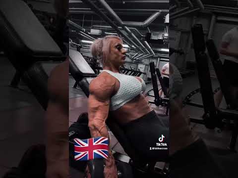 Lisa Cross Female Bodybuilder workout🔥#fitness #gym #workout #shorts #short
