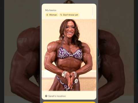 Matching With A Female Bodybuilder On Bumble?? #shorts #short #bodybuilding #fbb #olympia #dating