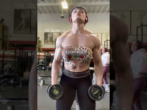 Natalya Kovaleva In the Gym Part 2 Training Biceps