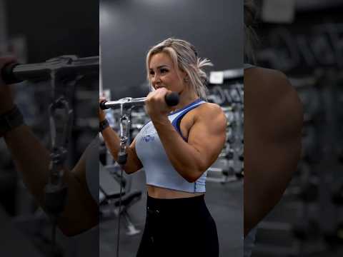Stephanie sanzo ✨ super stunning fitness female workout#fbb#crossfit#stephaniesanzo#shorts#fitness