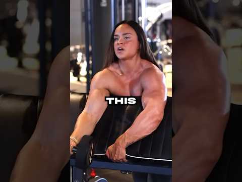 Toxic Fit Girl's Overhead Press Strength 🤯💀