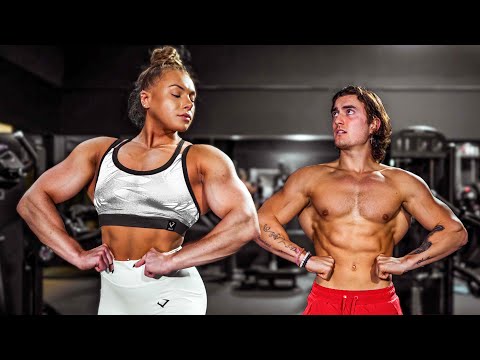 IS PRO FEMALE BODYBUILDER STRONGER THAN A MAN?